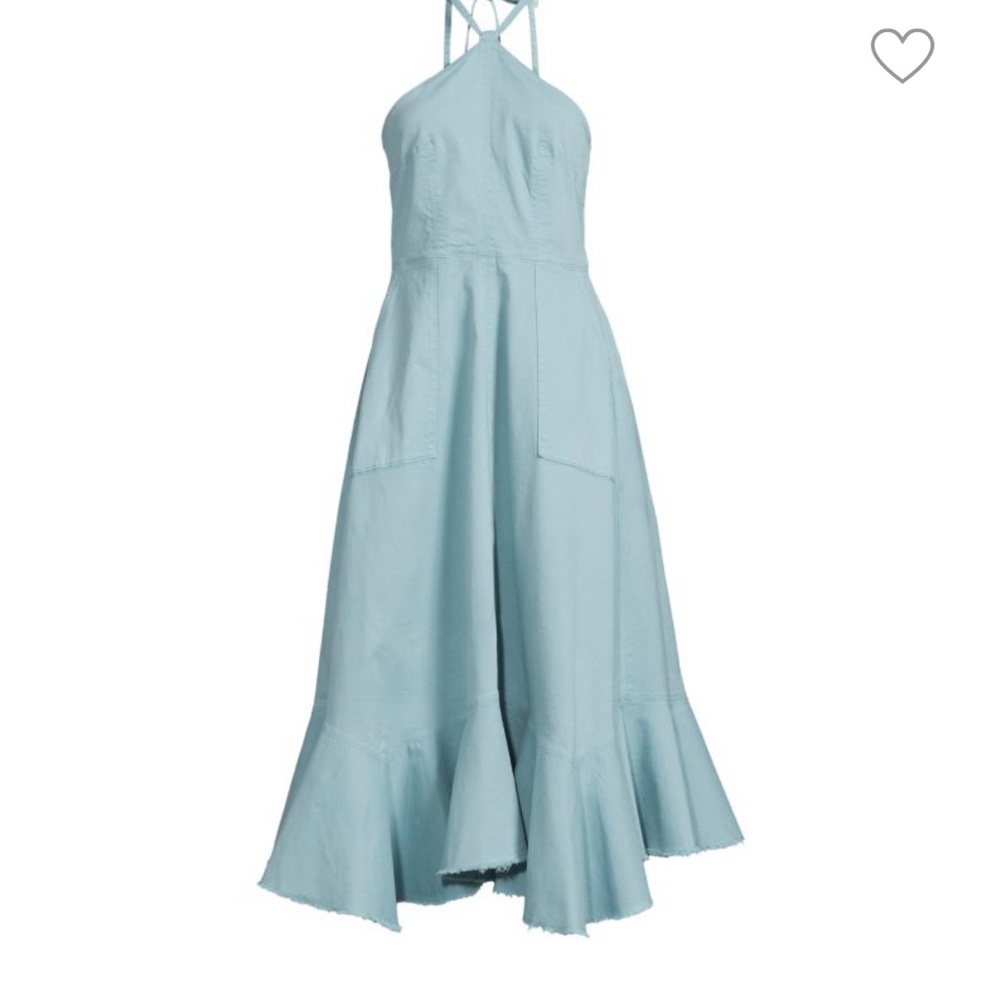 Elegant Blue Audrey dress